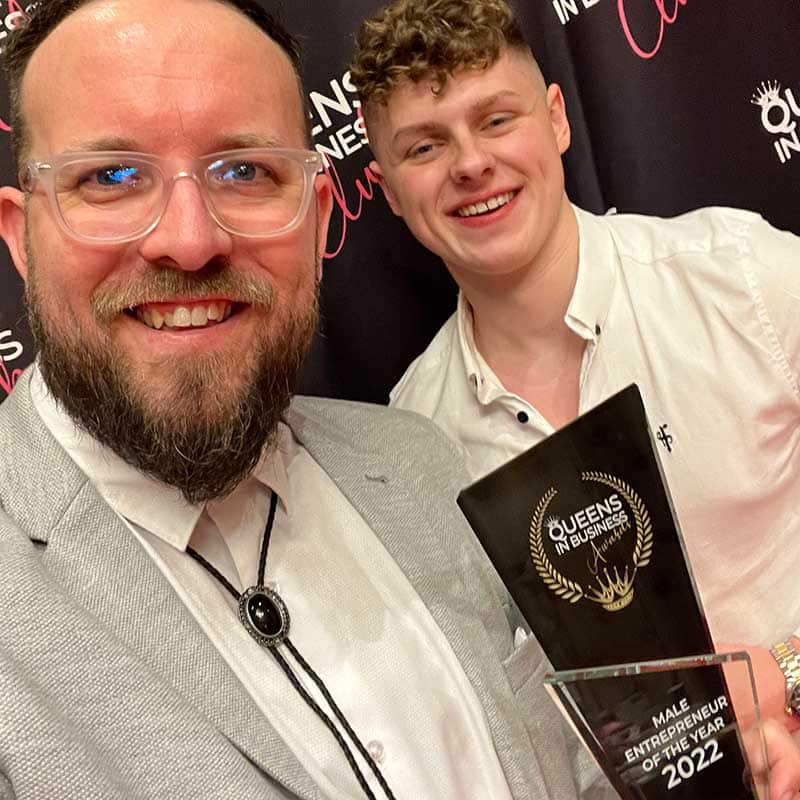 Joel QIBA Entrepreneur Gala Entrepreneur of the Year 2022 - Joel Stone